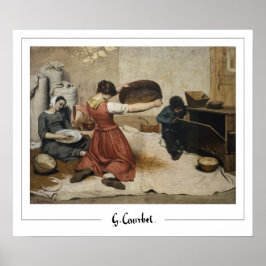 Gustave Courbet Zedign Art Poster #175-2