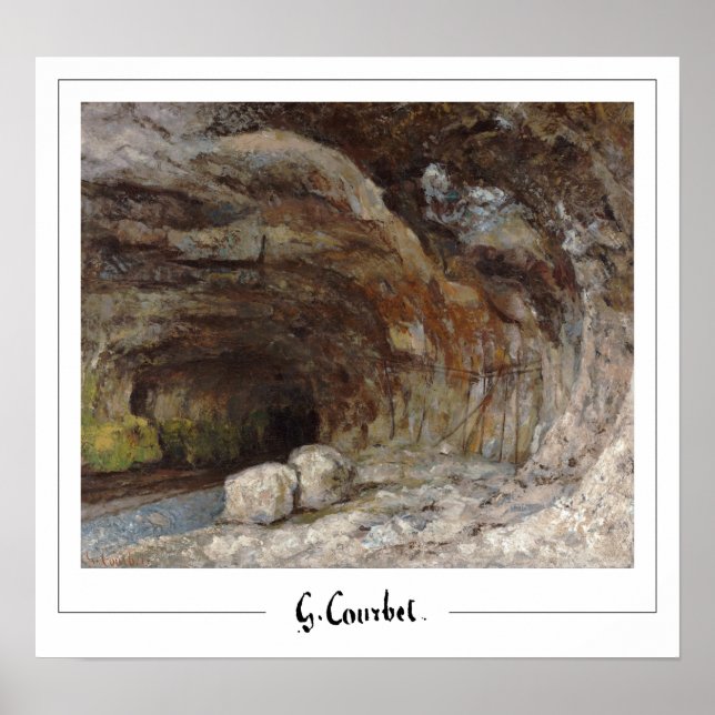 Gustave Courbet Zedign Art Poster #19-2 (Framsidan)
