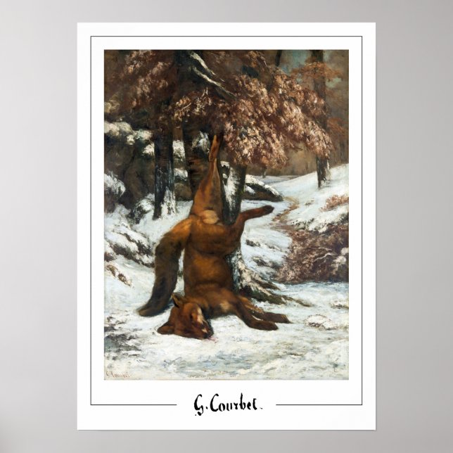 Gustave Courbet Zedign Art Poster #304-2 (Framsidan)