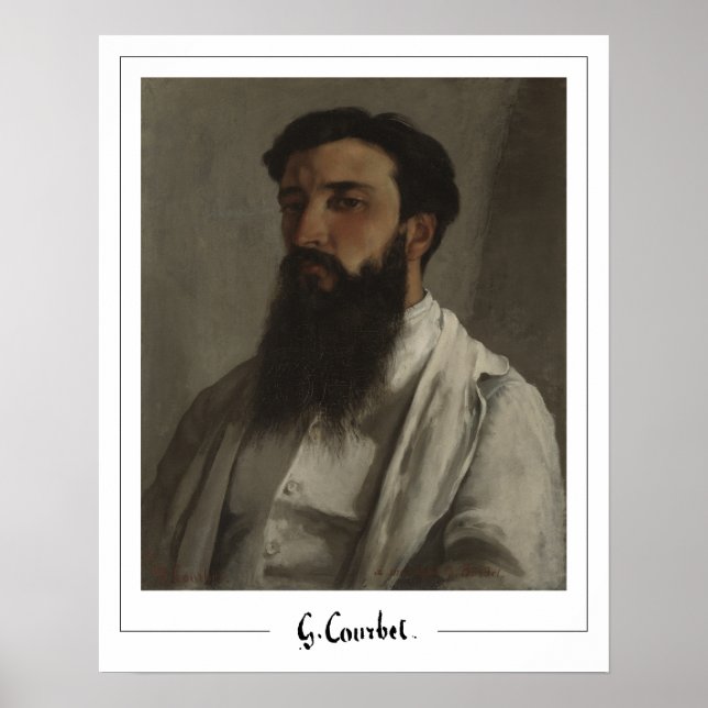 Gustave Courbet Zedign Art Poster #331-2 (Framsidan)