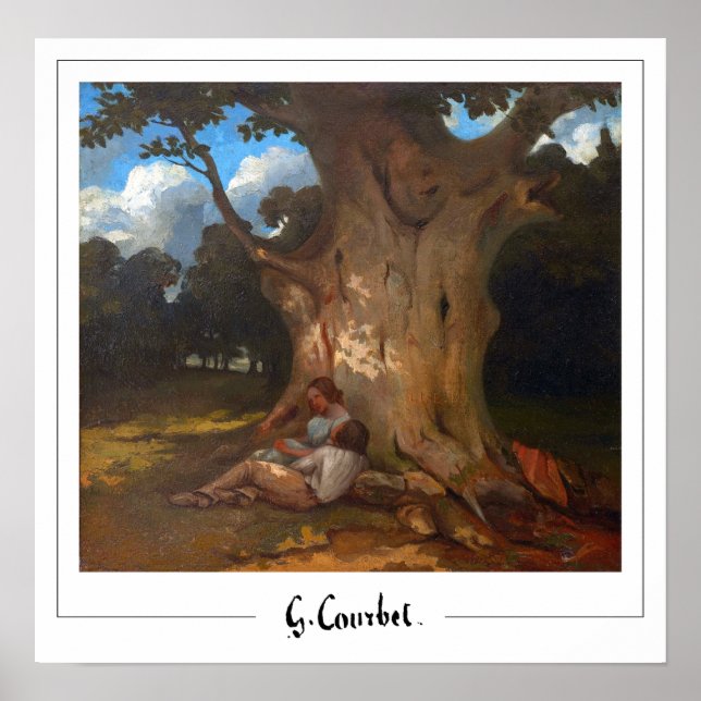 Gustave Courbet Zedign Art Poster #35 (Framsidan)