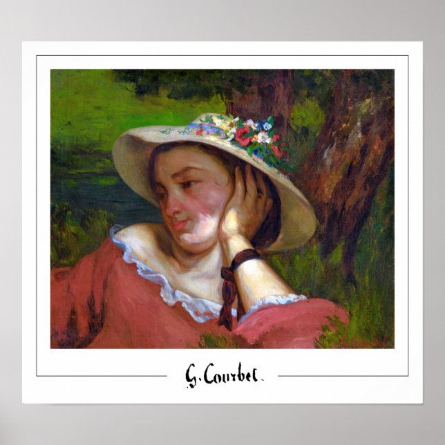 Gustave Courbet Zedign Art Poster #83 (Framsidan)