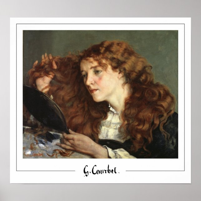 Gustave Courbet Zedign Art Poster #97-2 (Framsidan)
