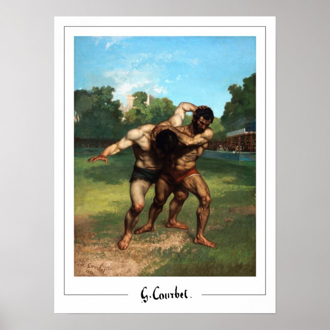 Gustave Courbet Zedign konstaffisch #318 Poster (Framsidan)