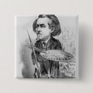 Gustave Dore (1832-83), karikatyr från 'Le Boulev Knapp