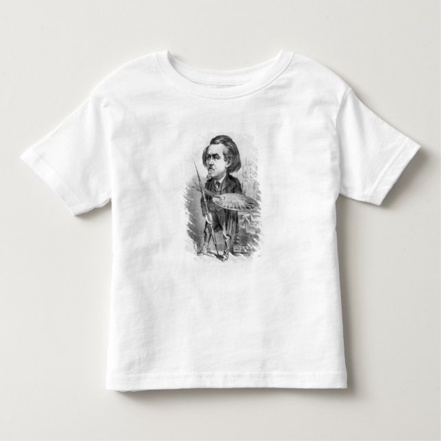 Gustave Dore (1832-83), karikatyr från 'Le Boulev T Shirt (Framsida)