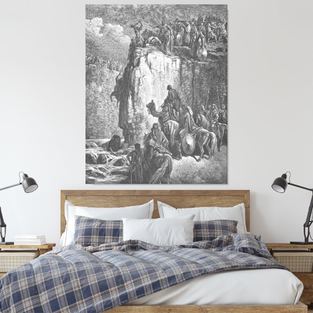 Gustave Doré - Baals profeter slaktas Canvastryck (Insitu (sovrum))