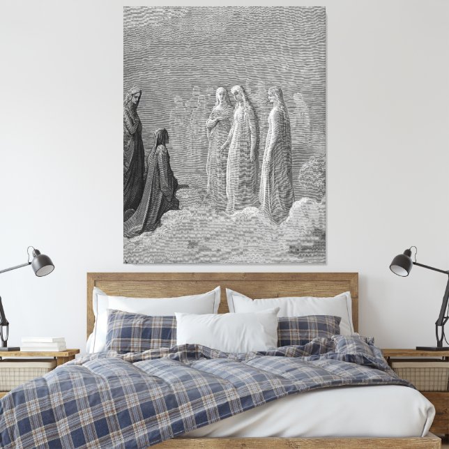 Gustave Doré - Defekta andar Canvastryck (Insitu (sovrum))