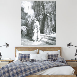 Gustave Doré - En moders mod Canvastryck