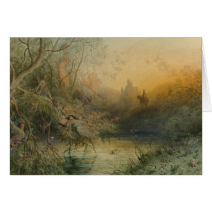 Gustave Dore - Fairy Land Hälsningskort