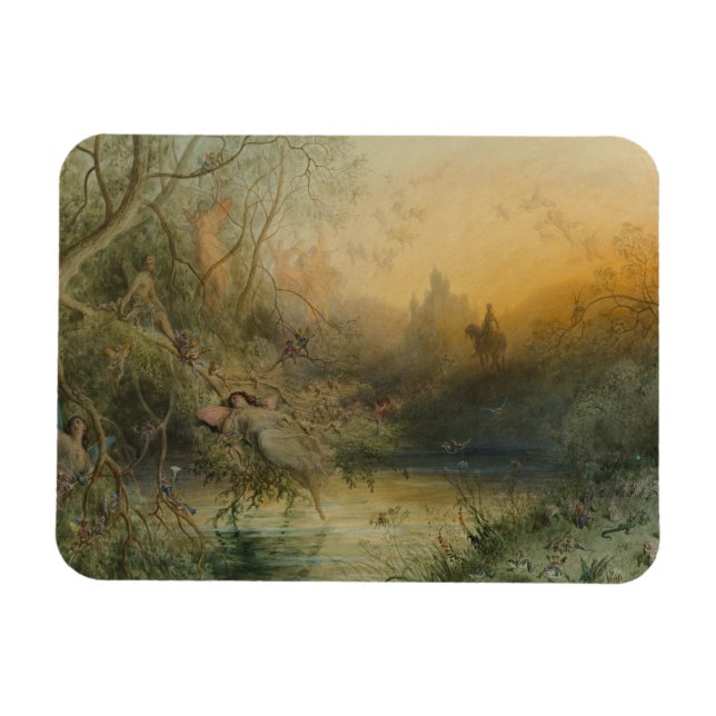 Gustave Dore - Fairy Land Magnet (Horisontell)