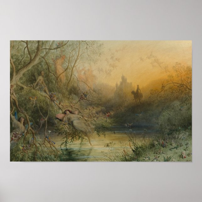 Gustave Dore - Fairy Land Poster (Framsidan)