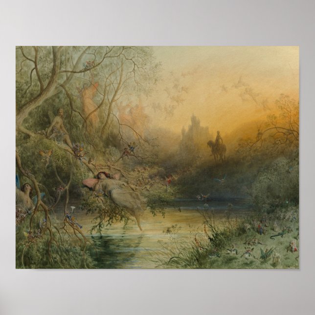Gustave Dore - Fairy Land Poster (Framsidan)