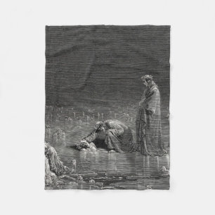 Gustave Dore Inferno Fleecefilt