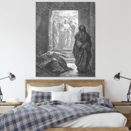 Gustave Doré - Lukasevangeliet 18 Fariseern och pu Canvastryck