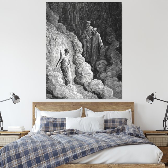 Gustave Doré - Marco Lombardo Canvastryck (Insitu (sovrum))