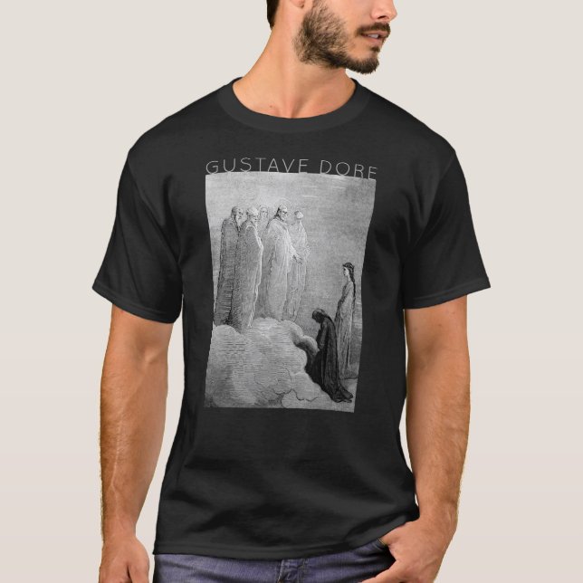 Gustave Doré Paradiso av Dante Alighieri San Giova T Shirt (Framsida)