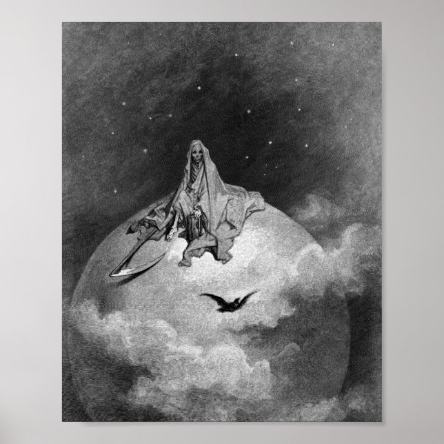 Gustave Dore - Raven Poster (Framsidan)