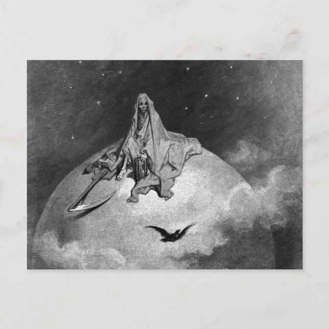 Gustave Dore - Raven Vykort (Framsida)