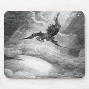 Gustave Dore Satan från Paradise Borttappad av Jo Musmatta