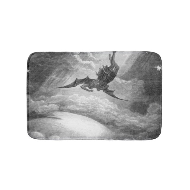 Gustave Dore Satan från Paradise Borttappad av Joh Badrumsmatta (Framsidan)