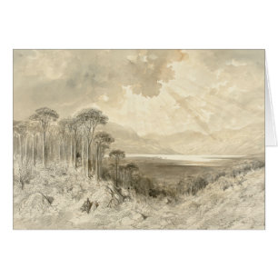 Gustave Dore - Scottish Ligcape Hälsningskort