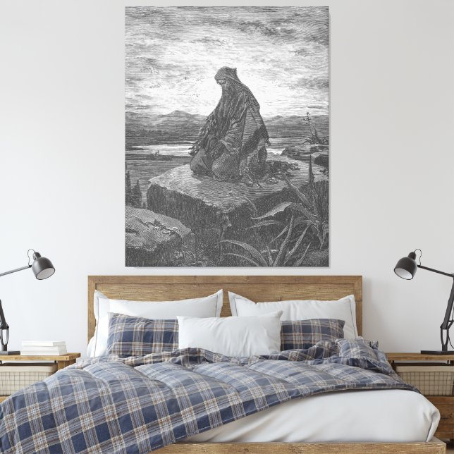 Gustave Doré - The Prophet Isaiah Canvastryck (Insitu (sovrum))