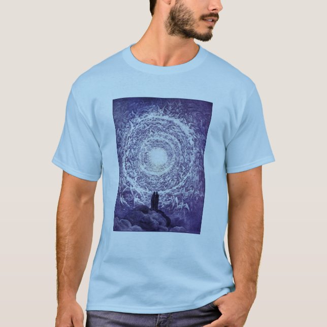 Gustave Doré - Vit ros Tee (Framsida)