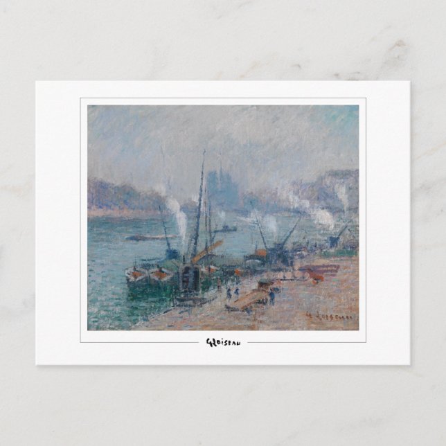 Gustave Loiseau #347 - Fine Art Postcard Vykort (Framsida)