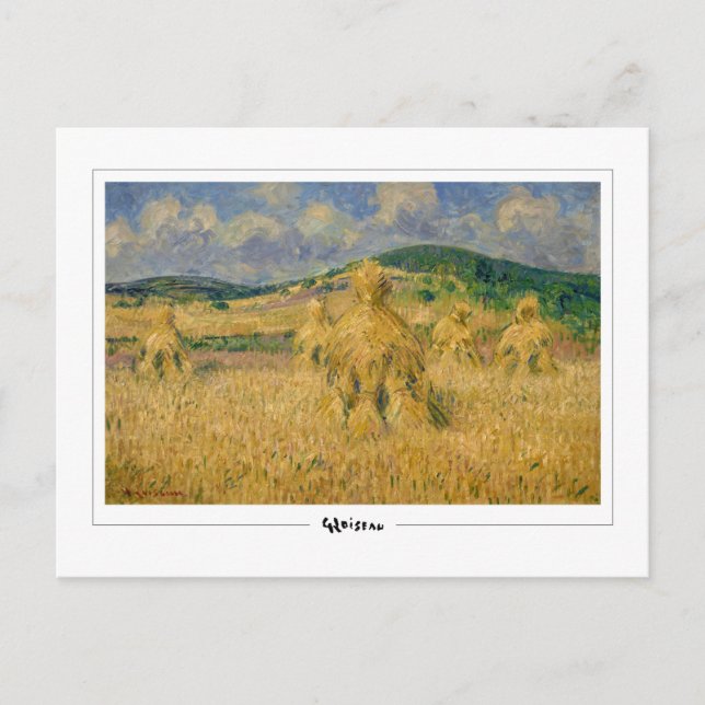 Gustave Loiseau #375 - Fine Art Postcard Vykort (Framsida)