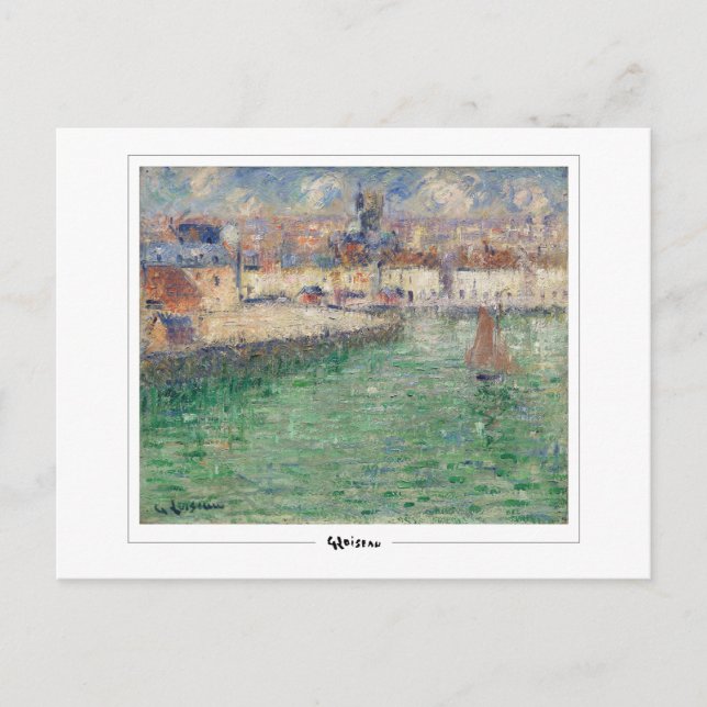 Gustave Loiseau #377 - Fine Art Postcard Vykort (Framsida)