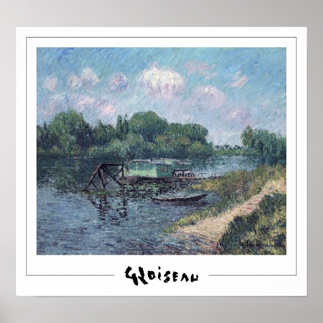 Gustave Loiseau Zedign Art Poster #1 (Framsidan)