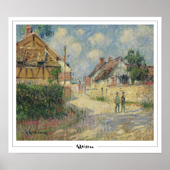 Gustave Loiseau Zedign Art Poster #303 (Framsidan)