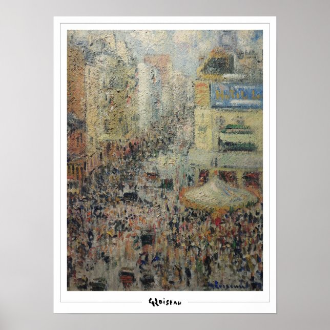 Gustave Loiseau Zedign Art Poster #309 (Framsidan)