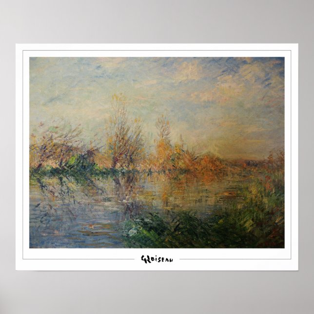 Gustave Loiseau Zedign Art Poster #334 (Framsidan)