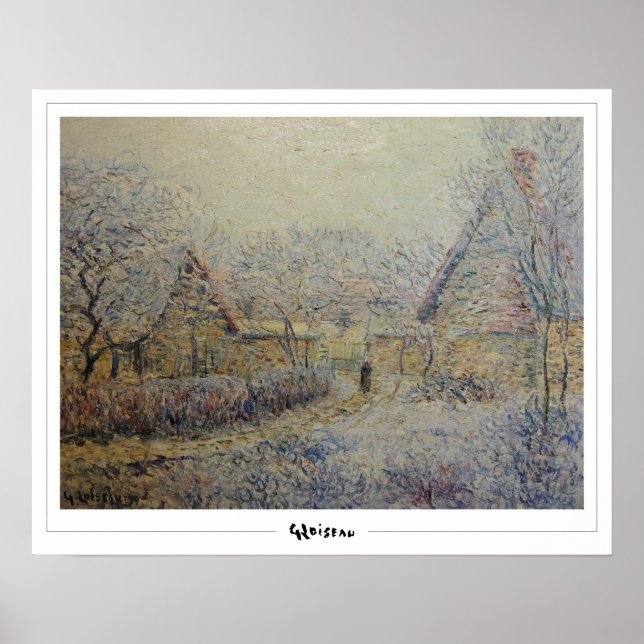 Gustave Loiseau Zedign Art Poster #337 (Framsidan)