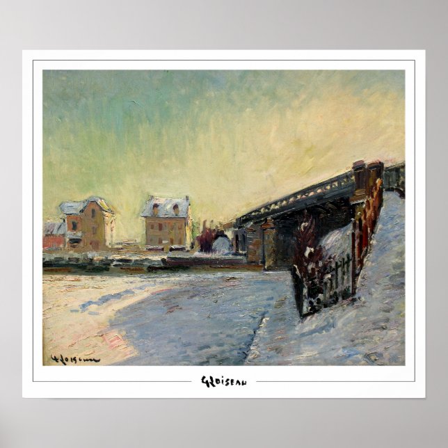 Gustave Loiseau Zedign Art Poster #365 (Framsidan)