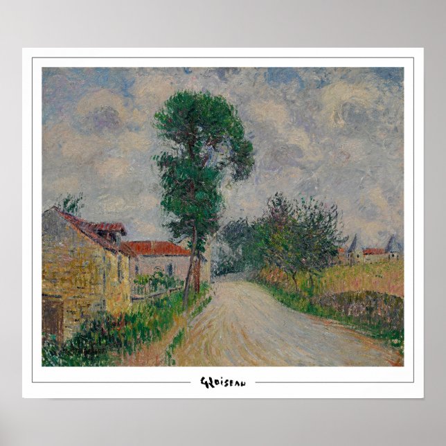 Gustave Loiseau Zedign Art Poster #366 (Framsidan)