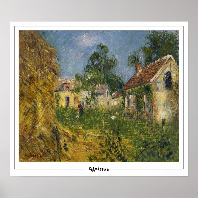 Gustave Loiseau Zedign Art Poster #386 (Framsidan)