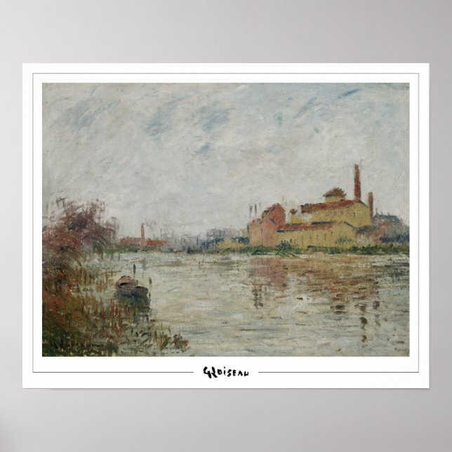 Gustave Loiseau Zedign Art Poster #400 (Framsidan)
