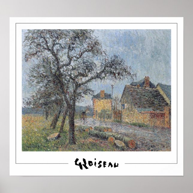 Gustave Loiseau Zedign Art Poster nr 150 (Framsidan)