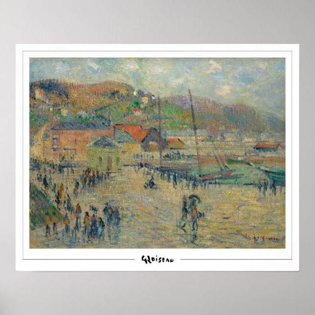 Gustave Loiseau Zedign Art Poster nr 183 (Framsidan)