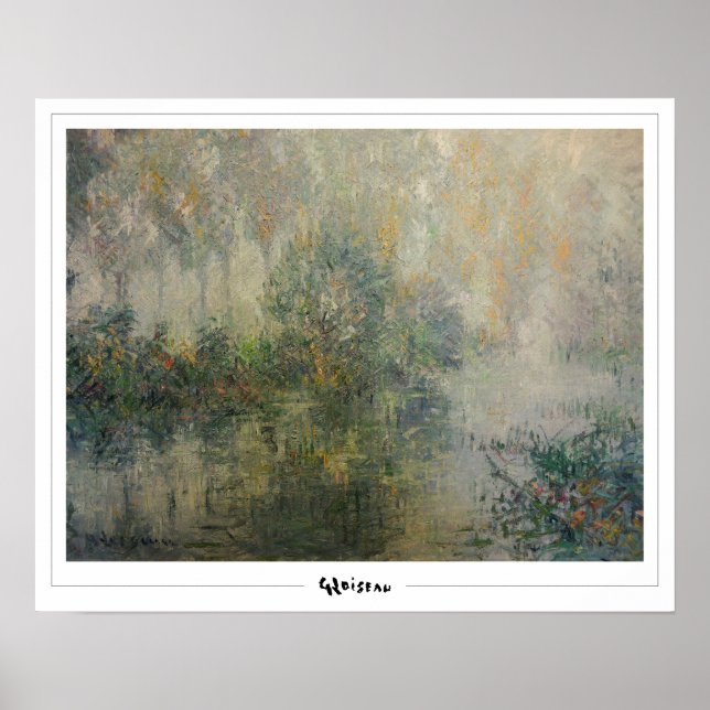 Gustave Loiseau Zedign Art Poster nr 389 (Framsidan)