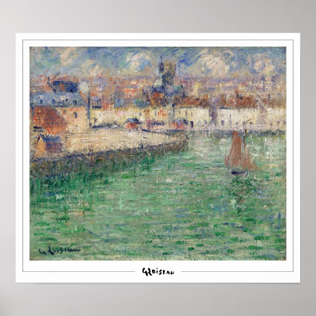 Gustave Loiseau Zedign Konst Poster #377 (Framsidan)