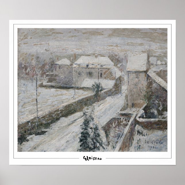 Gustave Loiseau Zedign Konstaffisch #145 Poster (Framsidan)