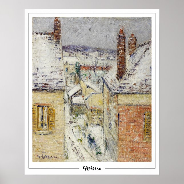 Gustave Loiseau Zedign Konstaffisch #268 Poster (Framsidan)