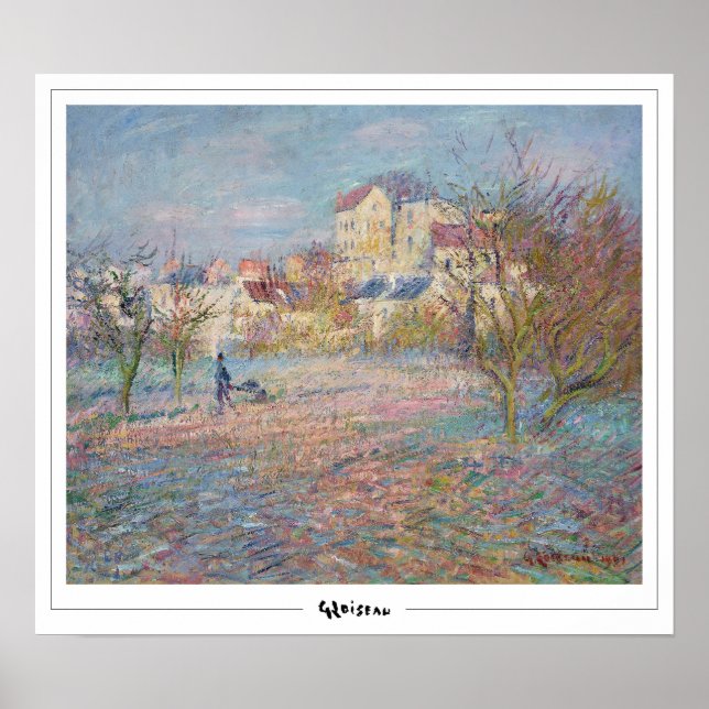 Gustave Loiseau Zedign konstaffisch #321 Poster (Framsidan)
