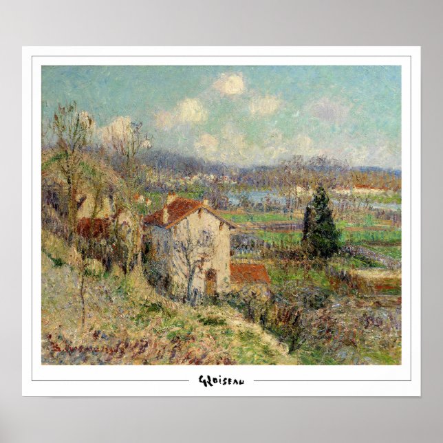 Gustave Loiseau Zedign konstaffisch #356 Poster (Framsidan)