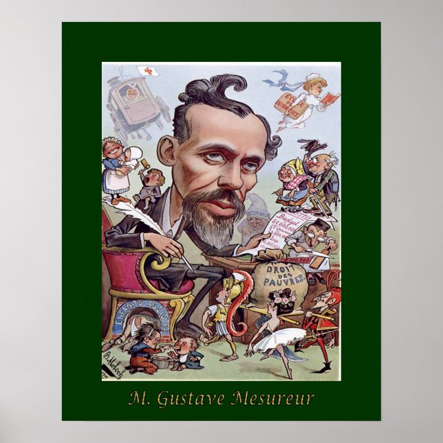 Gustave Mesureur ~ Grundad Nursing School ~Moloch Poster (Framsidan)