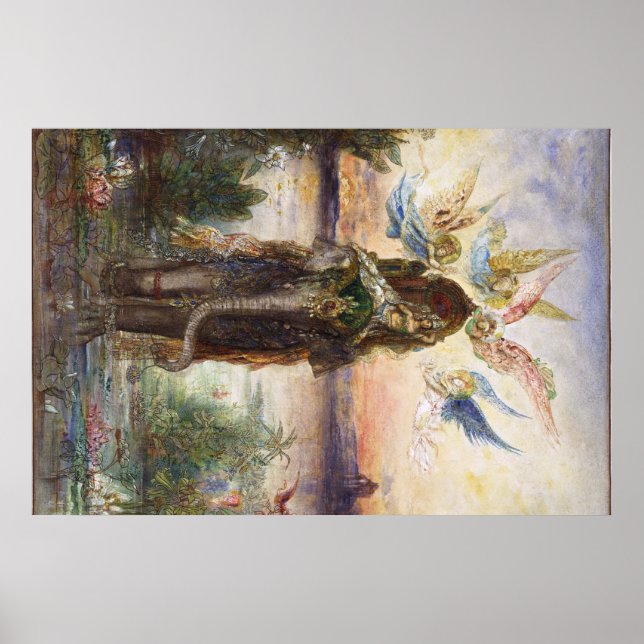 Gustave Moreau Art Poster (Framsidan)